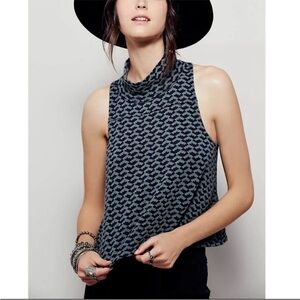 NWT Free People Ski Slope racerback thank, size S